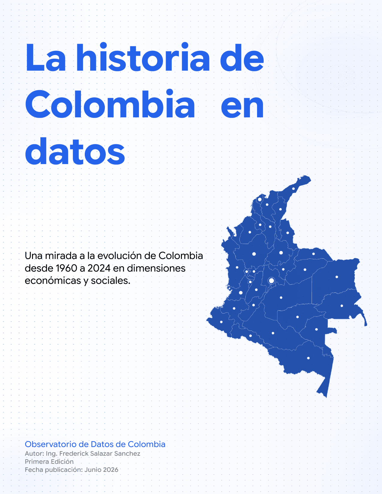 Portada del informe Colombia en Datos